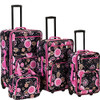 ROCKLAND IMPULSE 4PC SOFTSIDE UPRIGHT LUGGAGE SET TAG TELES, F108, PUCCI ROCKLAND IMPULSE 4PC SOFTSIDE UPRIGHT LUGGAGE SET TAG TELES, F108, PUCCI