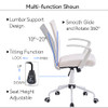 Efomao Desk Chair for Home Office Meeting Space LK-1042 - White