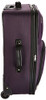 ROCKLAND FASHION EXPANDABLE SOFTSIDE UPRIGHT LUGGAGE 2-PIECE SET F102 - PURPLE