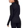 UNDER ARMOUR WOMEN'S BASE 4.0 1/2 ZIP - SIZE: WOMEN M - BLACK New