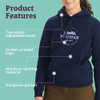 MARMOT WOMEN'S CULEBRA PEAK HOODY SIZE WOMEN M ARCTIC NAVY New