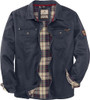 Legendary Whitetails Journeyman Shirt Jacket Flannel Lined Shacket - Navy - S