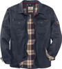 Legendary Whitetails Journeyman Shirt Jacket Flannel Lined Shacket - Navy - S