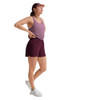 PADS1AUBW103 ALLBIRDS WOMEN'S NATURAL RUN SHORT, SIZE L, AUBERGINE New