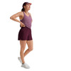 PADS1AUBW103 ALLBIRDS WOMEN'S NATURAL RUN SHORT, SIZE L, AUBERGINE New
