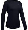 UNDER ARMOUR WOMEN'S BASE 4.0 CREW - SIZE: WOMEN S - BLACK New