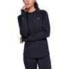 UNDER ARMOUR WOMEN'S BASE 3.0 CREW-NECK T-SHIRT SIZE WOMEN M BLACK New