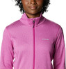 COLUMBIA Women's Park View Grid Fleece Full Zip Wild Fuchsia M New