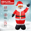 TOP TREASURES CHRISTMAS VILLAGE 6 FT CHRISTMAS INFLATABLE SANTA CLAUS