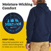 MARMOT MEN'S CULEBRA PEAK HOODY MIDWEIGHT PULLOVER FLEECE SWEATSHIRT_NAVY M New