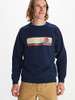MARMOT Men's Montane Crew Sweatshirt Arctic Navy Size M New
