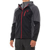 Spyder Men's Soft Shell Jacket - SIZE: MEN L - BLACK/GRAY New