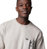 AM5099-027 COLUMBIA MEN'S LANDROAMER POCKET T-SHIRT FLINT GRAY SIZE XL New