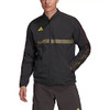 HD9871 ADIDAS MEN'S MESSI WOVEN JACKET SIZE MEN M BLACK New