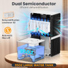 TOLIFE Dehumidifiers for Bedroom, 950 sq. ft Area, 7 Colors LED Light - White