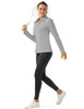 FKEEP WOMEN LONG SLEEVE POLO SHIRT GOLF SPORT ATHLETIC LIGHT GRAY SIZE 2XL New