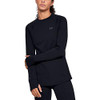 UNDER ARMOUR WOMEN'S BASE CREW 2.0 SIZE WOMEN X-SMALL BLACK New