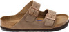 BIRKENSTOCK WOMEN'S ARIZONA SOFT FOOTBED SANDALS - SIZE: MEN 8 - TOBACCO BROWN