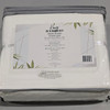 KING BAMBOO COMFORT 1800 SERIES EGYPTIAN LUXURY KING SHEET SET - WHITE