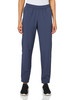 ADIDAS WOMEN'S PACER ALL GYM 3-STRIPES WOVEN MID-RISE PANTS MEN S SHADOW NAVY New