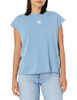 CJ2T3529 Calvin Klein Jeans Minimal Logo Short Sleeve Tee Shirt, XL - StormyBlue New
