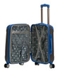ROCKLAND LONDON HARDSIDE SPINNER WHEEL LUGGAGE 20-INCH - GRAY New