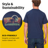 M14181 Marmot Men's Graphic Cotton Tee Arctic Navy Size S New