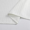 MAGESTIC GIFTWARE TABLECLOTH, JACQUARD, 60" X 90" - HOUNDSTOOTH WHITE