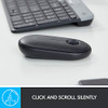 910-005948 Logitech Pebble i345 Wireless Bluetooth Mouse for iPad Graphite