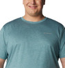 COLUMBIA MEN'S HIKE CREW - SIZE: MEN XS - CLOUDBURST HEATHER New