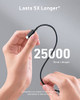 ANKER POWERLINE III USB-C TO USB-C 2.0 CABLE 6FT USB-C TO USB-C CABLE - BLACK
