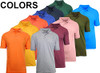 GALAXY BY HARVIC MENS POLO PIQUE SHIRT SCHOOL UNIFORMS SIZE MEN'S S RED New
