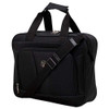 TRAVELERS CLUB BOWMAN EXPANDABLE LUGGAGE 3-PIECE SET (DOPP/TOTE/20) BLACK New
