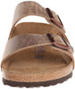 BIRKENSTOCK ARIZONA UNISEX NARROW SANDALS - MEN'S 8N WOMEN'S 10N - TOBACCO BROWN