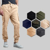 J/MCJP-4750 GALAXY BY HARVIC MEN'S TWILL CARGO JOGGERS MEN'S KHAKI L New