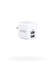 ANKER POWER PORT MINI DUAL PORT 12W WALL CHARGER, USB CHARGER 136799 - WHITE