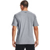 136799 UNDER ARMOUR MEN'S SPORTSTYLE COLORBLOCK T-SHIRT, SIZE S, GRAY New