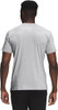 THE NORTH FACE MEN'S PRINTED WANDER SHORT SLEEVE - SIZE: MEN M - GRAY HEATHER