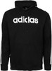 ADIDAS MEN'S ESSENTIAL 3-STRIPE LOGO HOODIE - SIZE: MEN L - BLACK New
