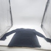BLUE ICE MENS CHARCOAL LONG SLEEVE STRETCH HENLEY SHIR - SIZE: MEN S - BLACK New