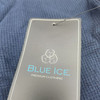BLUE ICE MENS CHARCOAL LONG SLEEVE STRETCH HENLEY SHIRT SIZE: MEN S - NAVY New
