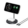 ANKER MAGSAFE COMPATIBLE MAGGO CHARGER STAND IPHONE 16 WIRELESS CHARGER - BLACK