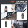 JESHOW HANDHELD VACUUM CORDLESS CAR VACUUM - SL81B - ORANGE/BLACK