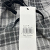 BELLO WOMEN'S EXTRA SOFT FLEECE PAJAMAS PANTS SIZE: WOMEN M - BLACK/WHITE PLAID New