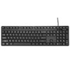 TARGUS USB STANDARD SIZE CORPORATE KEYBOARD USB PORT CONNECTOR AKB30US - BLACK