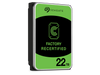 Seagate (Recertified) Exos X 22TB Internal Hard Drive HDD - 3.5 In CMR SATA Seagate (Recertified) Exos X 22TB Internal Hard Drive HDD - 3.5 In CMR SATA