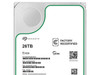 Seagate (Recertified) Exos X 26TB Internal Hard Drive HDD - 3.5 In CMR SATA Seagate (Recertified) Exos X 26TB Internal Hard Drive HDD - 3.5 In CMR SATA