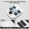 HOSPAN COLLAPSIBLE FOOT SPA WITH HEAT BUBBLE RED LIGHT FS01A - WHITE