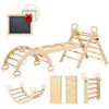 BlueWood Pikler Triangle Set, 7-in-1 Foldable Wooden Toddler Climbing Toys BlueWood Pikler Triangle Set, 7-in-1 Foldable Wooden Toddler Climbing Toys