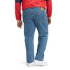 45054891 LEVI'S MEN'S 505 REGULAR FIT JEANS MEN'S SIZE 48X32, MEDIUM STONEWASH New